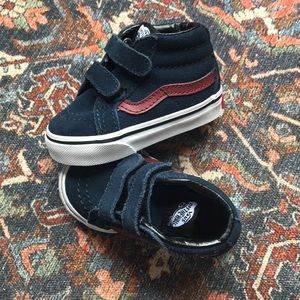 Vans Sk8-mid toddler shoes size 3